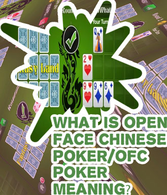 Pineapple open face chinese poker
