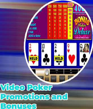 Video poker bonus